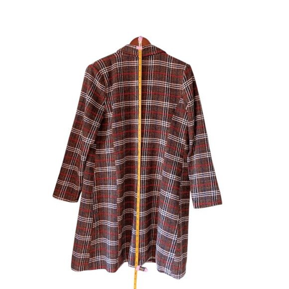 Urban Republic Women’s Plaid Coat Size Large Fall/ Winter Jacket Academia core - Picture 10 of 11